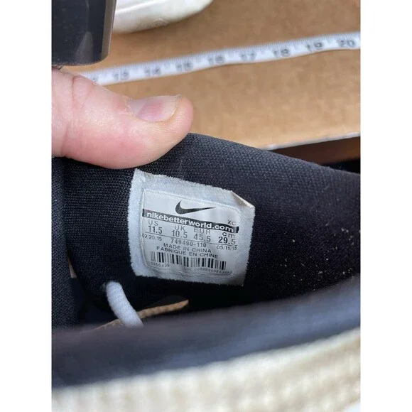 Nike Lebron James Soldier Nine Premium Mens 11.5 Basketball Shoes 749490-110 - Picture 10 of 10